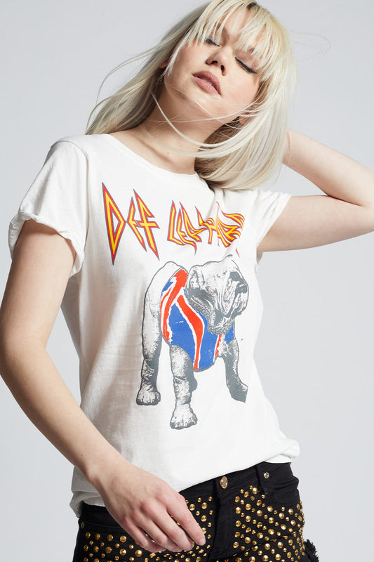 Def Leppard Bulldog Graphic Tee