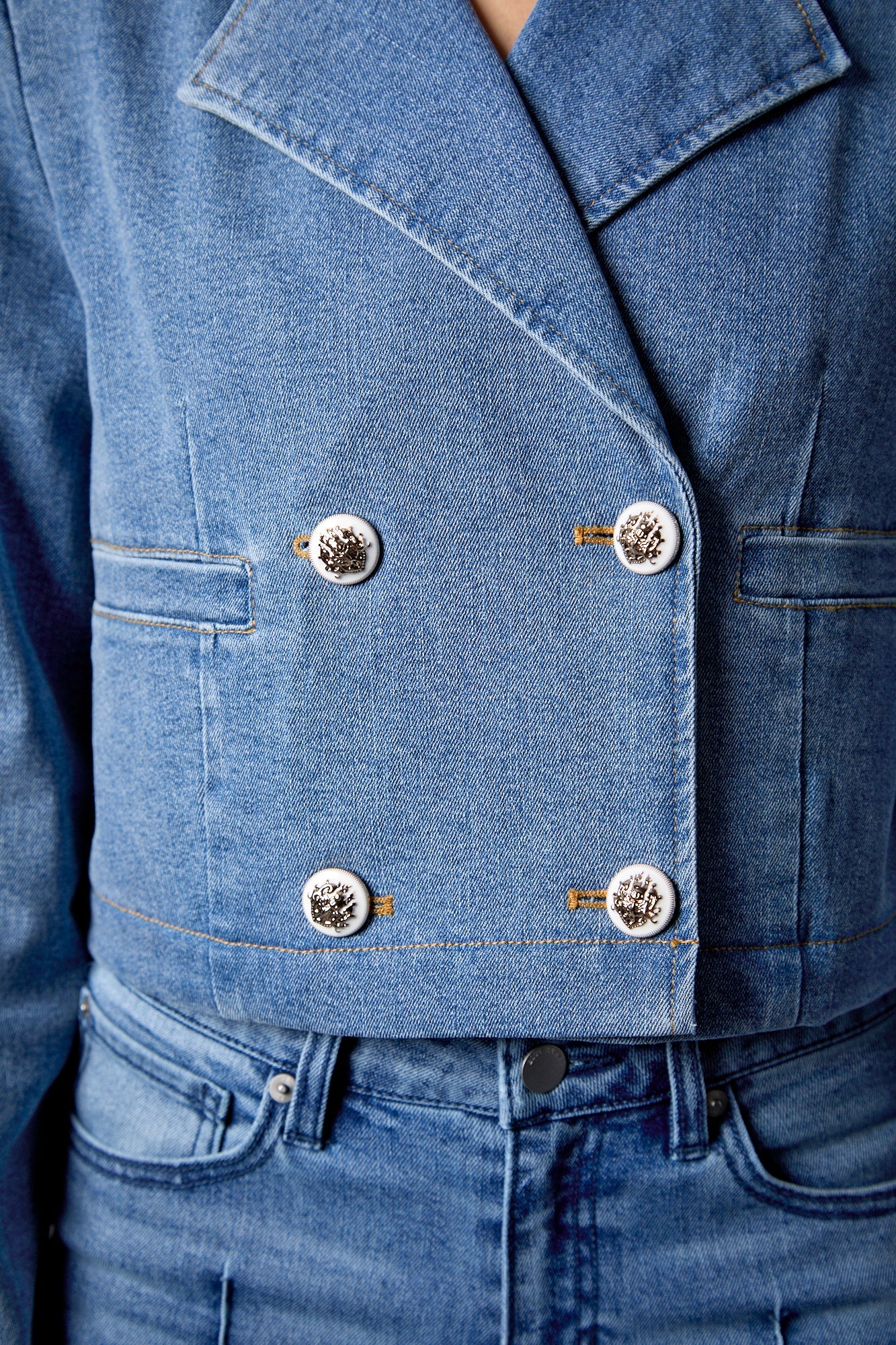 Olivia Cropped Recycled Blazer