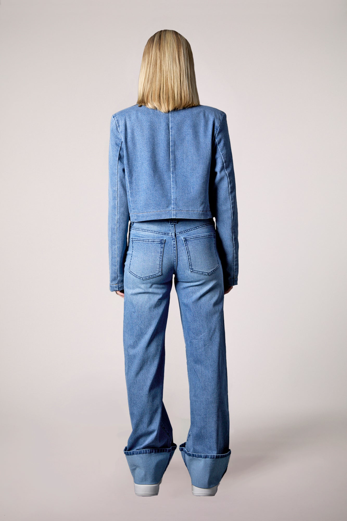 Olivia Cropped Recycled Blazer