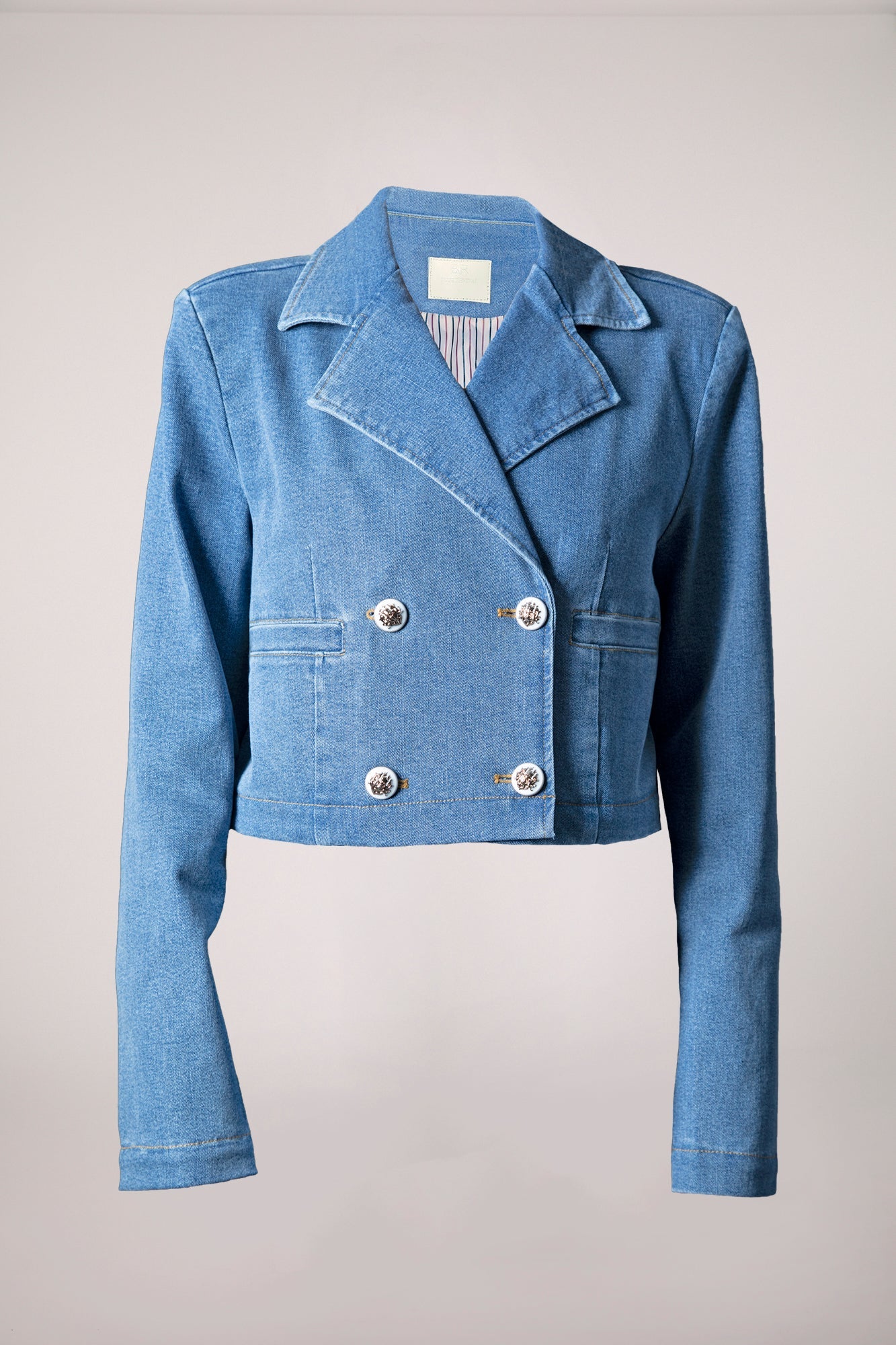 Olivia Cropped Recycled Blazer