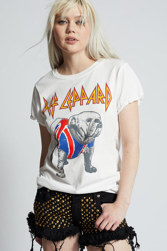 Def Leppard Bulldog Graphic Tee