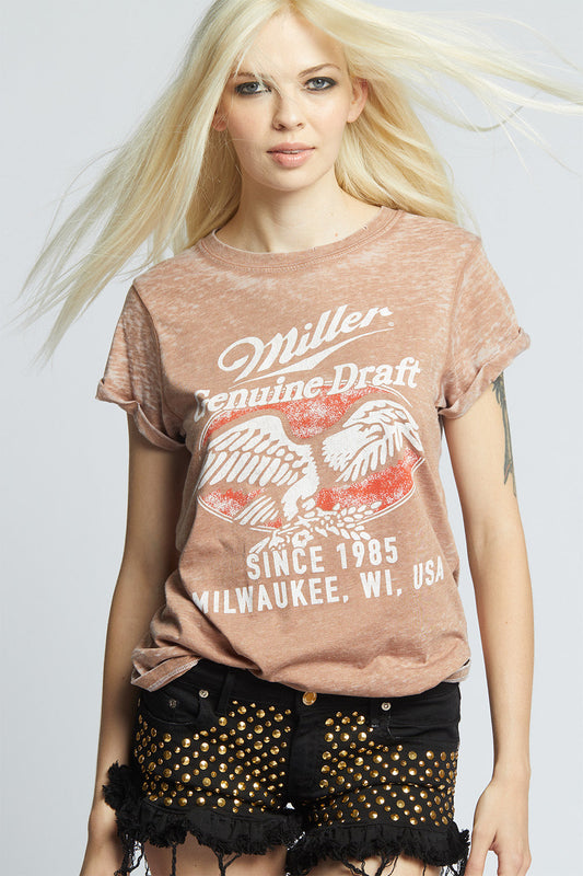 Miller Genuine Draft 1985 Vintage Graphic Tee