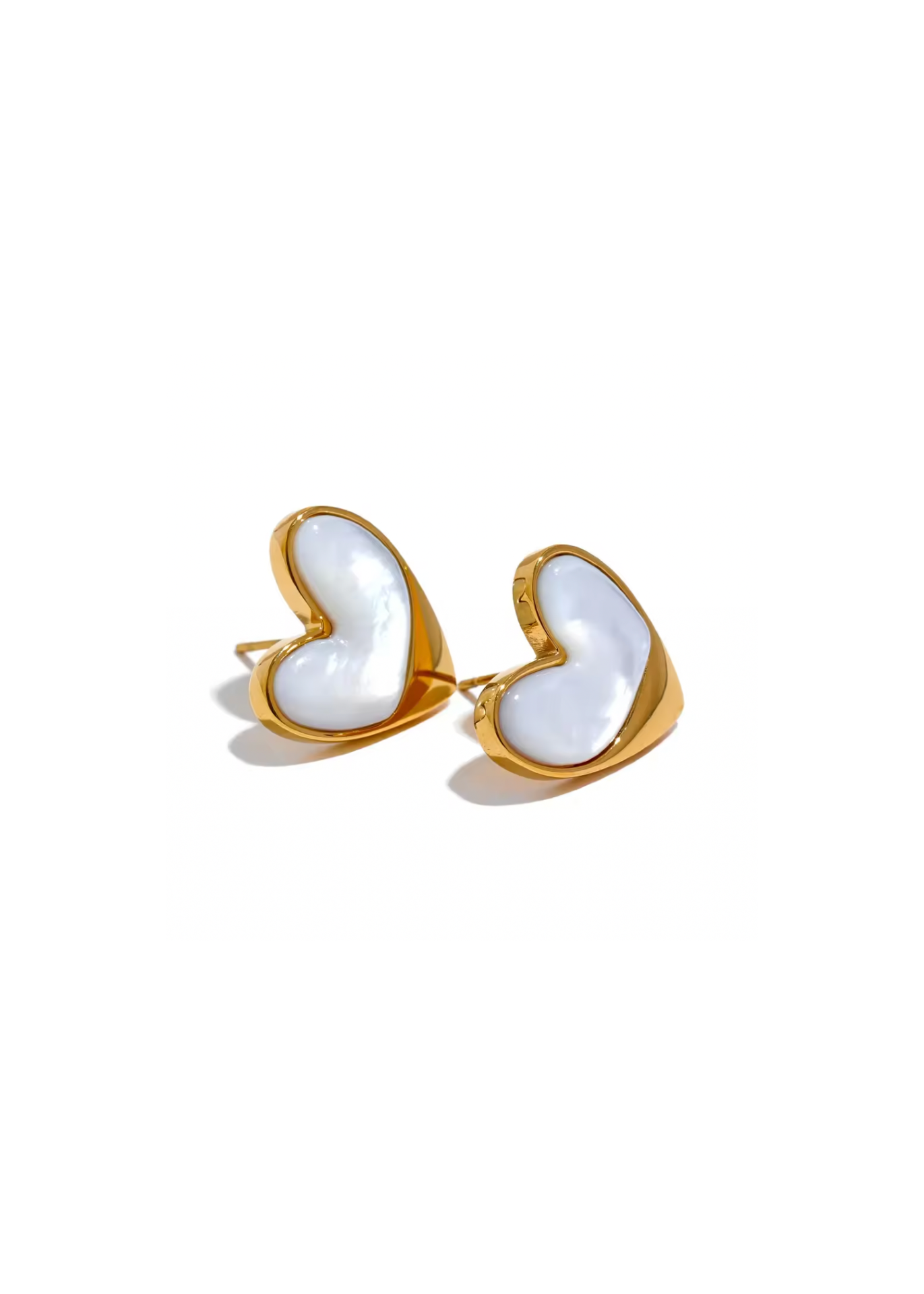 Heart Stud Earrings