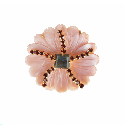 Begonia Brooch/ Pendant