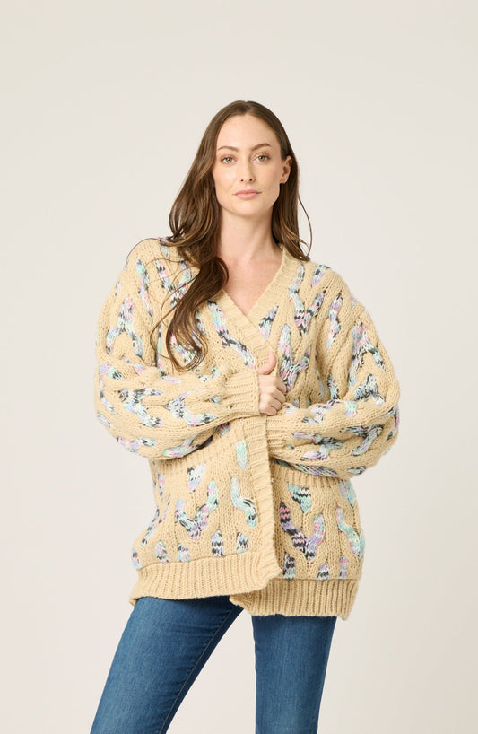 TAYLOR CABLE KNIT CARDIGAN