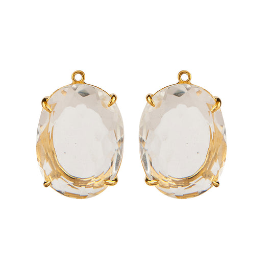 Large 26x19mm Oval Drops (more colors)