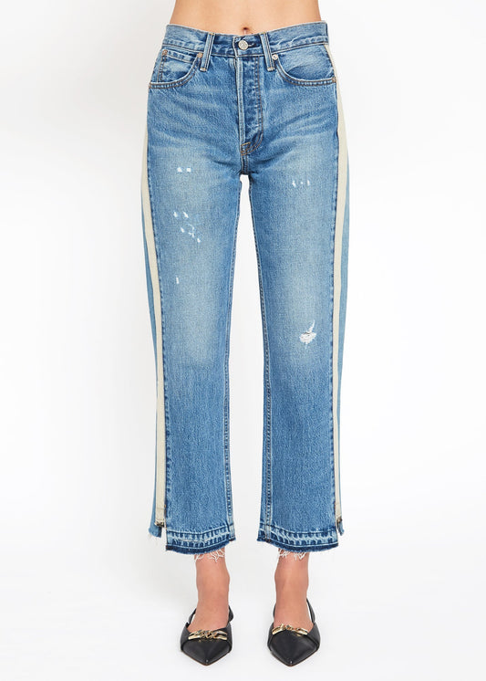 Upcycled Crop Straight (Button)