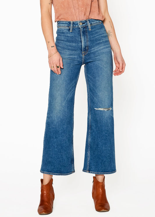 Queen High Rise Crop Wide Leg