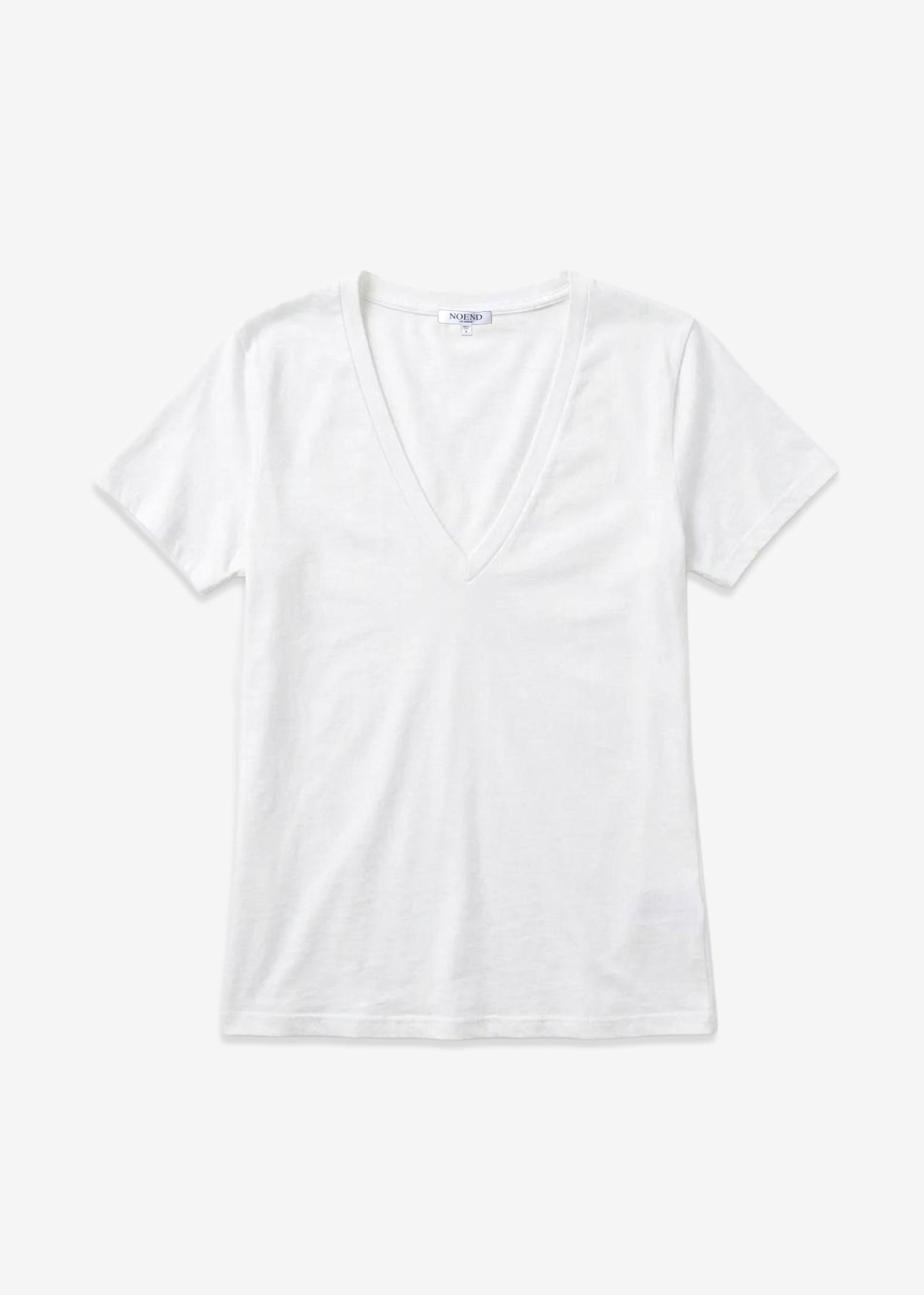Supima Cotton Deep V-Neck Tee