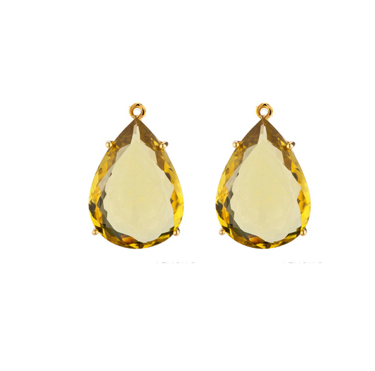 Emma Medium 25mm x 18mm Pear Drops (more colors)