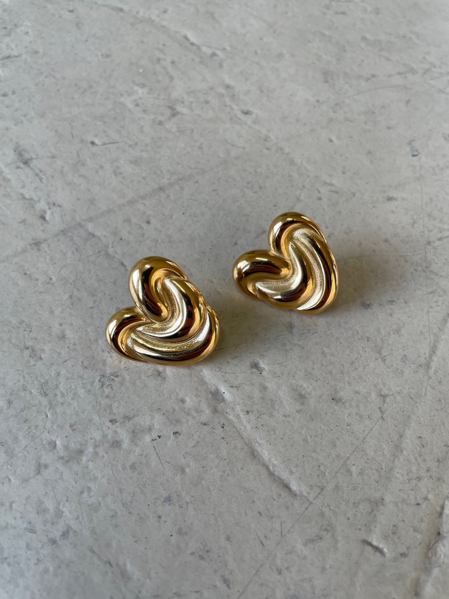 Heart Swirl Earrings