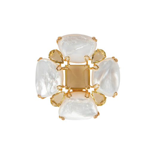 Oriana Brooch/ Pendant (more colors)