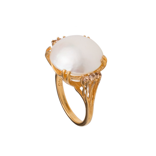 Lemon Quartz Ring (more colors)